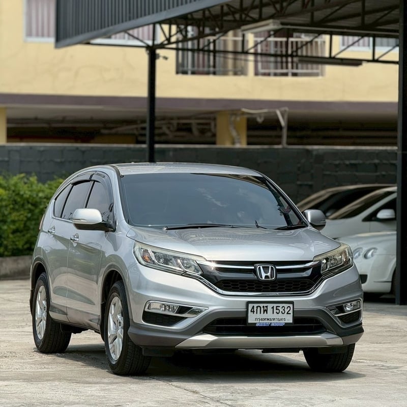 Honda CR-V 2.0 E Gen4 MNC (AWD) ปี 2016 สีเทา – รถมือเดียว ประวัติสวย ราคา 379,000.-