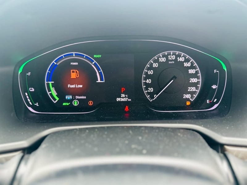 #HONDA NEW ACCORD 2.0 HYBRID TECH  Sunruff Navi ปี2020 สีดำ เกียร์ออ