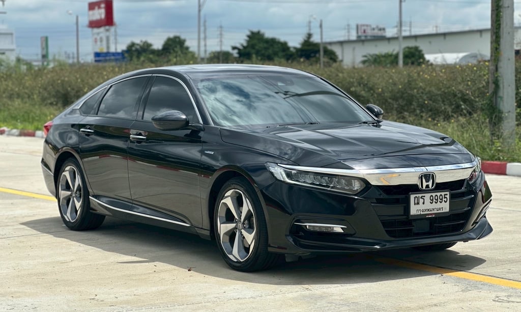 #HONDA NEW ACCORD 2.0 HYBRID TECH Sunruff Navi ปี2020 สีดำ เกียร์ออ #HONDA NEW ACCORD 2.0 HYBRID TECH Sunruff Navi ปี2020 สีดำ เกียร์ออ