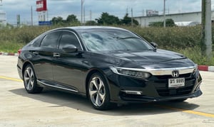 #HONDA NEW ACCORD 2.0 HYBRID TECH  Sunruff Navi ปี2020 สีดำ เกียร์ออ