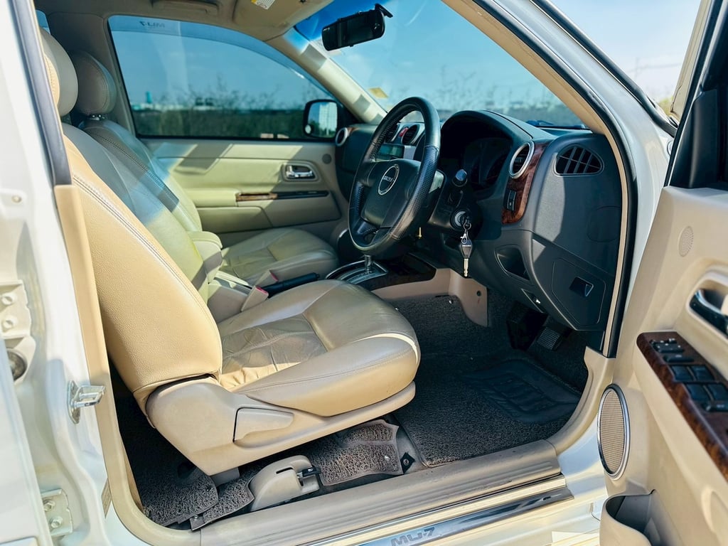 รถบ้านเข้าใหม่ มือเดียวออกห้างป้ายแดง ไมล์แท้ เข้าศูนย์ตลอด สวย เดิมๆ ราคาดี #ISUZU MU7 3.0i-TEQ 2WD VGS TURBO PLATINUM ปี2009 สีขาว รถบ้านเข้าใหม่ มือเดียวออกห้างป้ายแดง ไมล์แท้ เข้าศูนย์ตลอด สวย เดิมๆ ราคาดี #ISUZU MU7 3.0i-TEQ 2WD VGS TURBO PLATINUM ปี2009 สีขาว