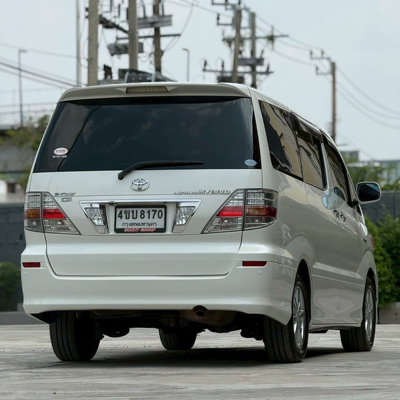 Toyota Alphard 2.4 Hybrid ปี 2007 สี