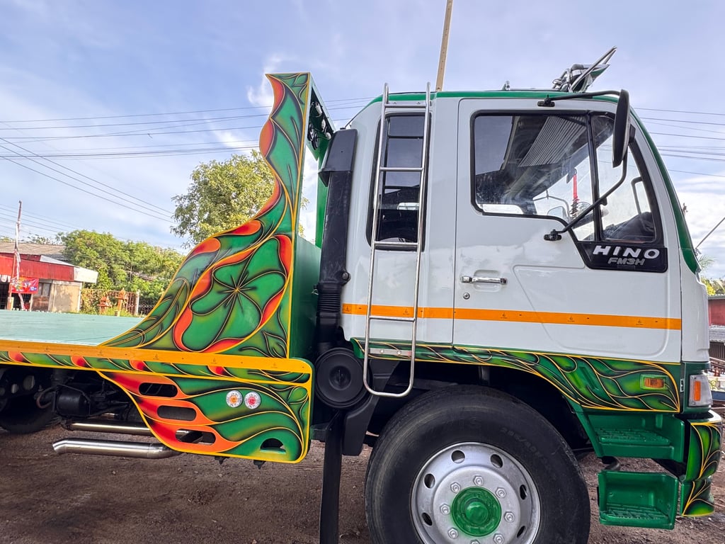 HINO FM3H 195แรงม้า เทรนเลอร์ 2 เพลา สภาพสวย