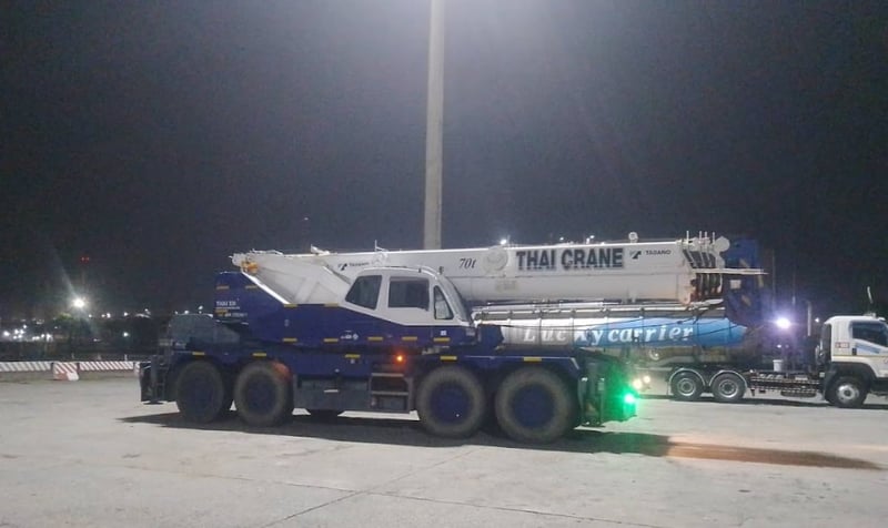 ขายรถเครน 70 ตัน Tadano GR700N-1 Year 2014