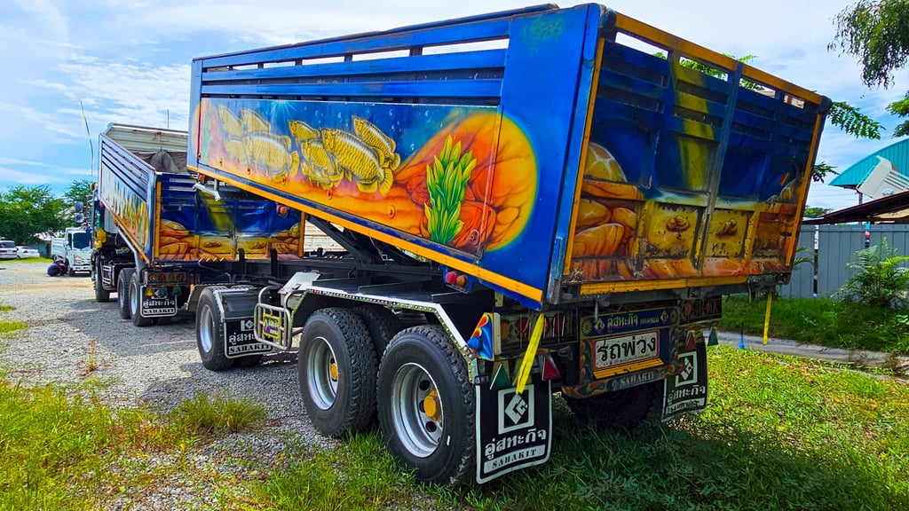รถพ่วง ISUZU FVZ 300 แรงม้า ปี 2561กระบะอู่สหะกิจ SHK