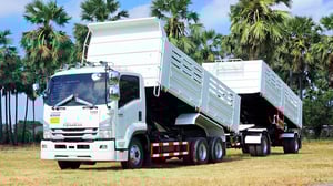 10 ล้อดัมพ์แคระ แม่ลูกดัมพ์ ISUZU FRR 210 ปี 63 10 ล้อดัมพ์แคระ แม่ลูกดัมพ์ ISUZU FRR 210 ปี 63