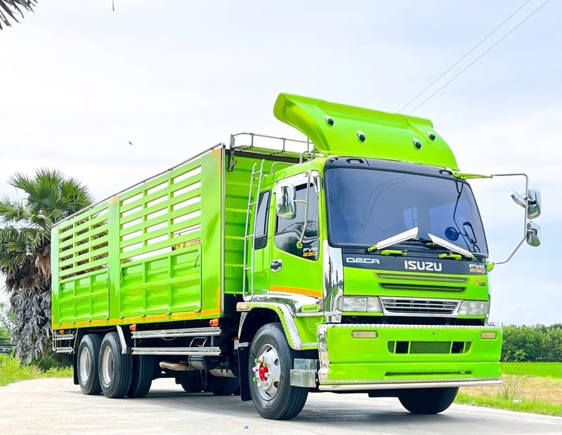 10 ล้อคอก ISUZU FVM 230 แรงม้า ปี 2550 แม็กโหลด