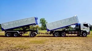 ISUZU FVZ 300แรงม้า รถบรรทุก 10ล้อ พ่วงแม่ลูก ปี2018 ISUZU FVZ 300แรงม้า รถบรรทุก 10ล้อ พ่วงแม่ลูก ปี2018