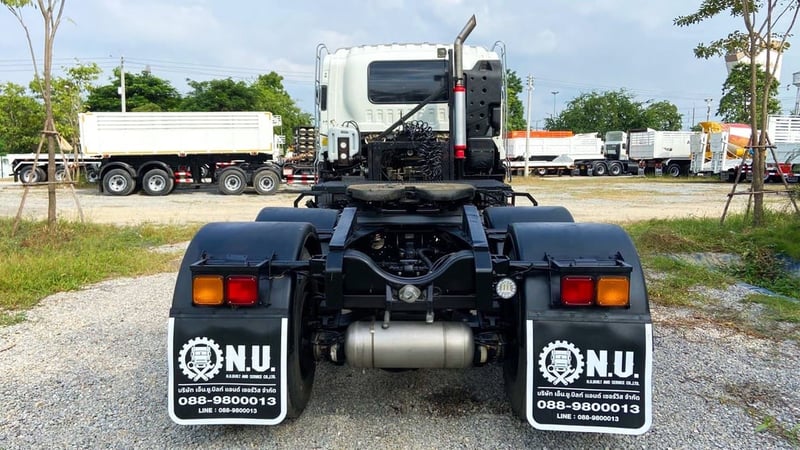 หัวลาก ISUZU GXZ 360 แรงม้า ปี 2558 ท่อทอง หัวลาก ISUZU GXZ 360 แรงม้า ปี 2558 ท่อทอง