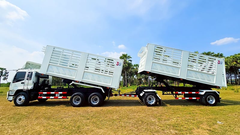 10 ล้อพ่วง ISUZU DECA 270 แรงม้า 