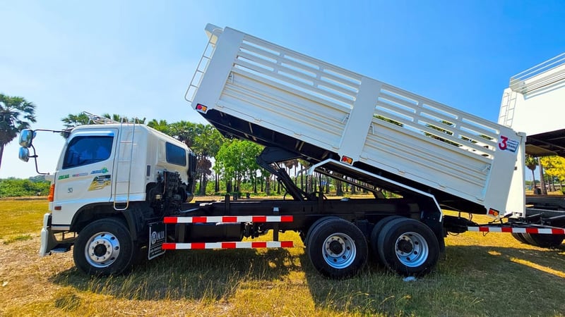 HINO FM 344แรงม้า รถบรรทุก 10ล้อ ดั้มพ์ ปี2012