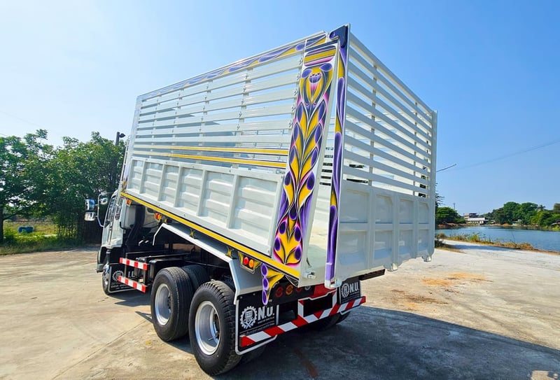 10 ล้อดัมพ์คอกเกษตร ISUZU DECA 185 เทอร์โบ
