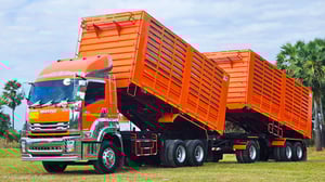 10ล้อพ่วงแม่ลูกดัมพ์คอกเกษตร ISUZU FXZ 360 MT ปี 65 อู่พิรุฬ 10ล้อพ่วงแม่ลูกดัมพ์คอกเกษตร ISUZU FXZ 360 MT ปี 65 อู่พิรุฬ