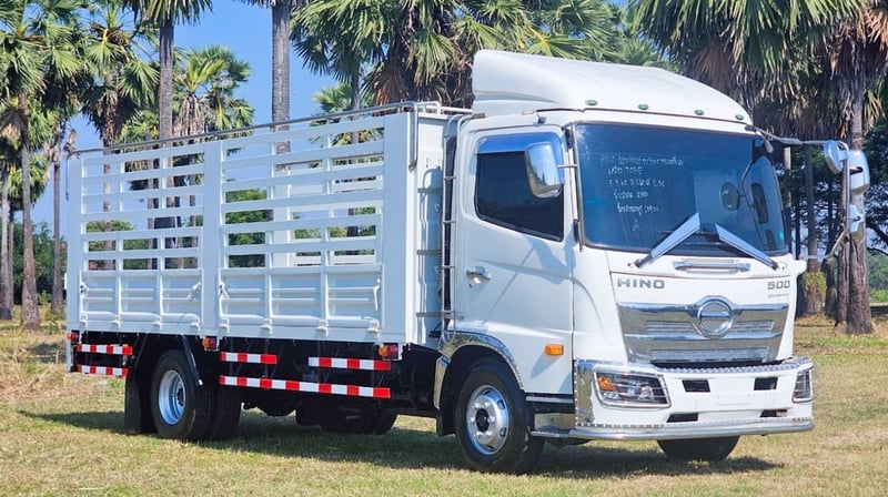 HINO FC 175แรงม้า รถบรรทุก 6ล้อ กระบะคอกสูง ปี2022 HINO FC 175แรงม้า รถบรรทุก 6ล้อ กระบะคอกสูง ปี2022