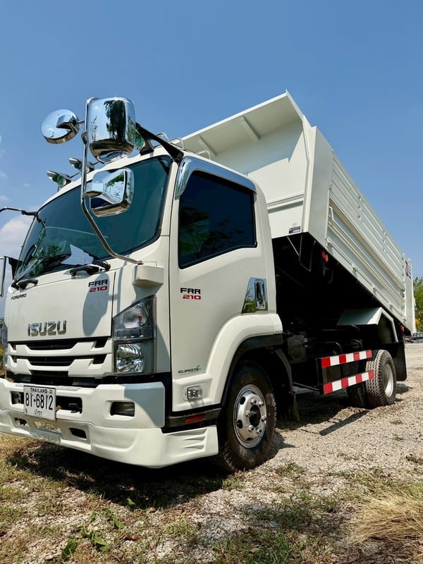ISUZU FRR 210แรงม้า รถบรรทุก 6ล้อ ดั้มพ์ ปี2022