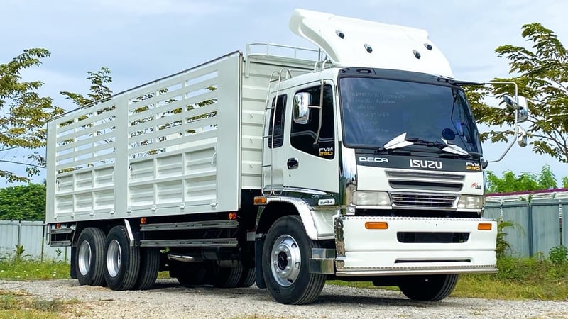 10 ล้อคอก ISUZU FVM 230 แรงม้า ปี 2550 แม็กโหลด