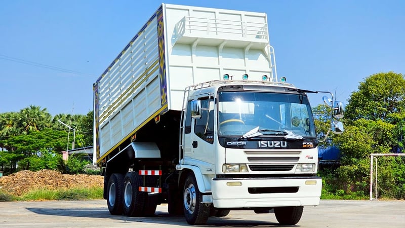 10 ล้อดัมพ์คอกเกษตร ISUZU DECA 185 เทอร์โบ