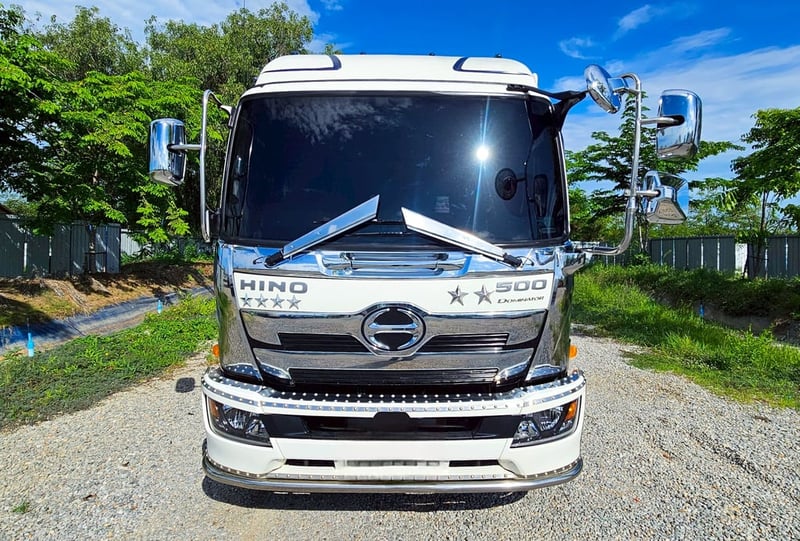 HINO FC 210แรงม้า รถบรรทุก 6ล้อ กระบะคอกสูง ปี2023 HINO FC 210แรงม้า รถบรรทุก 6ล้อ กระบะคอกสูง ปี2023