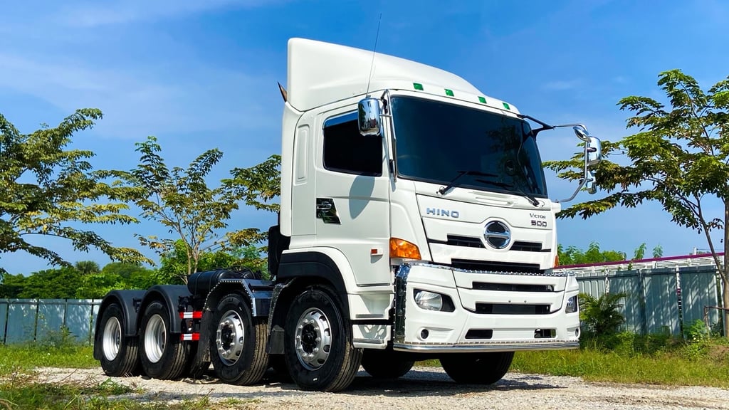 หัวลาก12ล้อ มีระบบดัมพ์  HINO FM2P 380 แรงม้า ปี2561