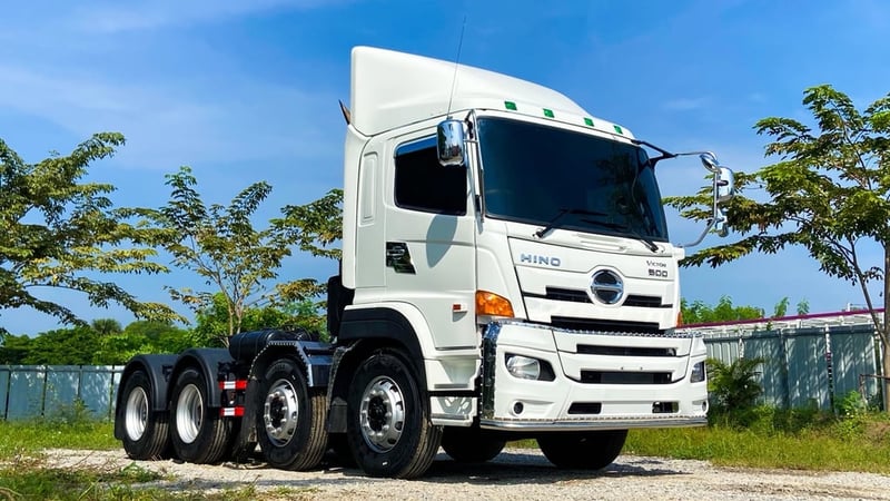 หัวลาก12ล้อ มีระบบดัมพ์  HINO FM2P 380 แรงม้า ปี2561