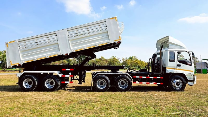 🎈 หัวลาก ISUZU 240 เทอร์โบ พร้อมหางเซมิดัมพ์ 🎈 หัวลาก ISUZU 240 เทอร์โบ พร้อมหางเซมิดัมพ์