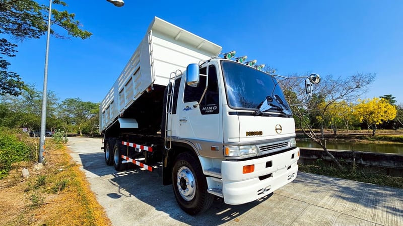 10 ล้อดัมพ์  HINO FM3H 195 แรงม้า  ปี 2539 
