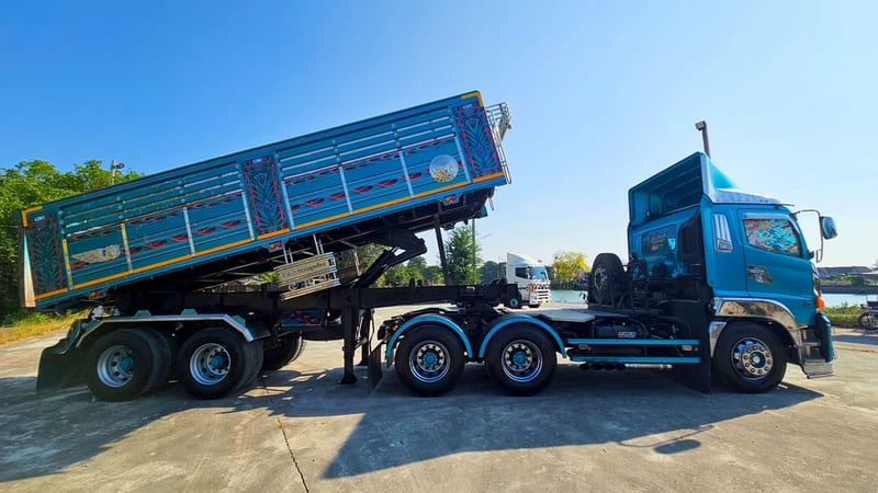 HINO FM 380แรงม้า รถบรรทุก 10ล้อ ดั้มพ์ ปี2019
