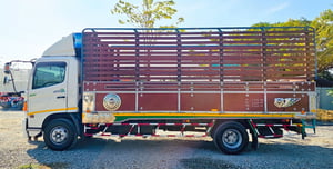 ♦️6 ล้อคอก HINO FC9J 145 แรงม้า ปี 57 ♦️