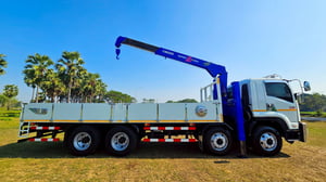  12 ล้อติดเครน ISUZU FVM 300 ปี 55