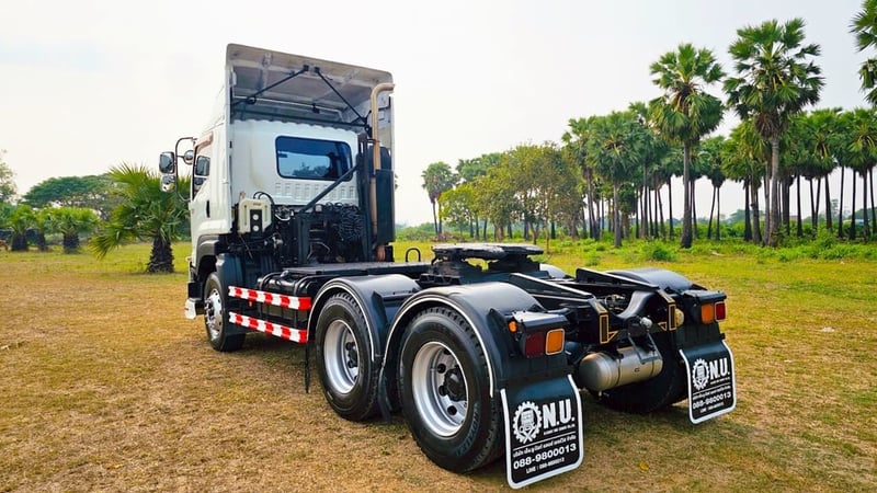 ISUZU GXZ 360แรงม้า รถบรรทุก 10ล้อ หัวลาก เฉพาะหัว ปี2018