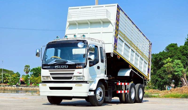 10 ล้อดัมพ์คอกเกษตร ISUZU DECA 185 เทอร์โบ