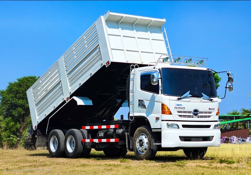 HINO FM 344แรงม้า รถบรรทุก 10ล้อ ดั้มพ์ ปี2012