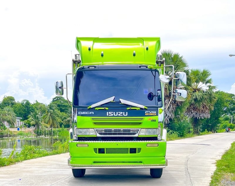 10 ล้อคอก ISUZU FVM 230 แรงม้า ปี 2550 แม็กโหลด