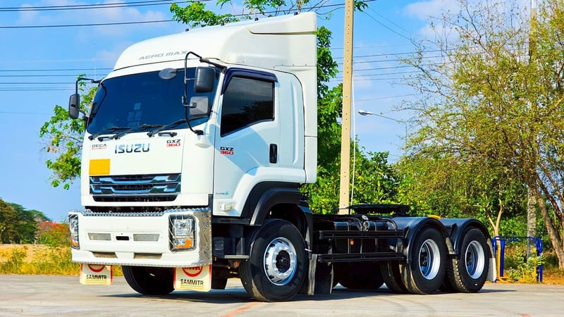ISUZU GXZ 360แรงม้า รถบรรทุก หัวลาก เฉพาะหัว ปี2022 เลขไมล์ 173,303 กม. ISUZU GXZ 360แรงม้า รถบรรทุก หัวลาก เฉพาะหัว ปี2022 เลขไมล์ 173,303 กม.