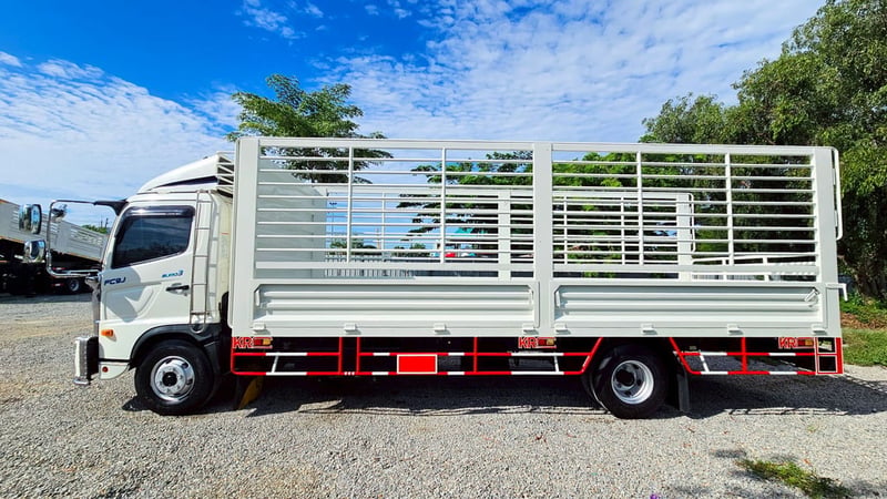HINO FC 210แรงม้า รถบรรทุก 6ล้อ กระบะคอกสูง ปี2023 HINO FC 210แรงม้า รถบรรทุก 6ล้อ กระบะคอกสูง ปี2023