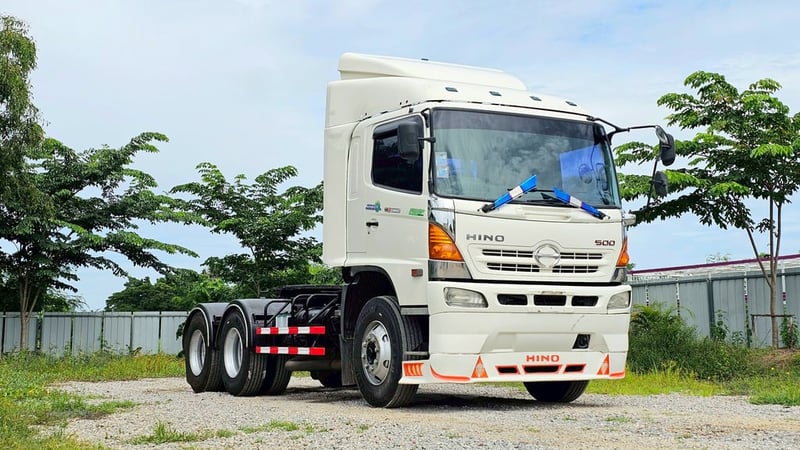 HINO FM 380แรงม้า รถบรรทุก 10ล้อ หัวลาก เฉพาะหัว ปี2008
