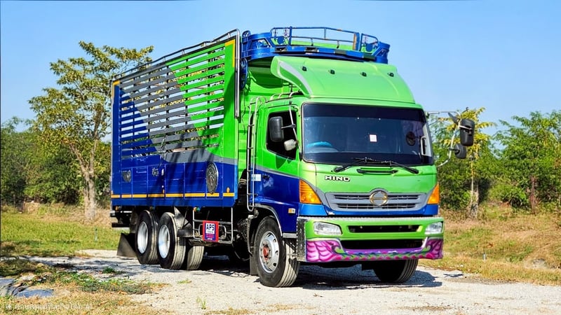 10ล้อล่อง HINO FL1J  260 แรงม้า