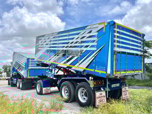 ISUZU FXZ 360แรงม้า รถบรรทุก 10ล้อ พ่วงแม่ลูก ปี2022 เลขไมล์ 250,188 กม.