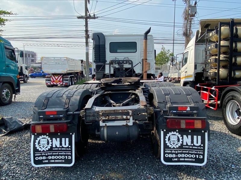 VOLVO FM 400แรงม้า รถบรรทุก 10ล้อ หัวลาก เฉพาะหัว ปี2014