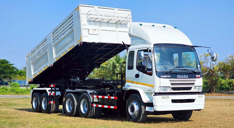 🎈 หัวลาก ISUZU 240 เทอร์โบ พร้อมหางเซมิดัมพ์ 🎈 หัวลาก ISUZU 240 เทอร์โบ พร้อมหางเซมิดัมพ์