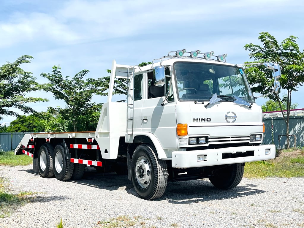 💥10 ล้อ ท้ายลาด 💥 HINO F18 180 แรงม้า