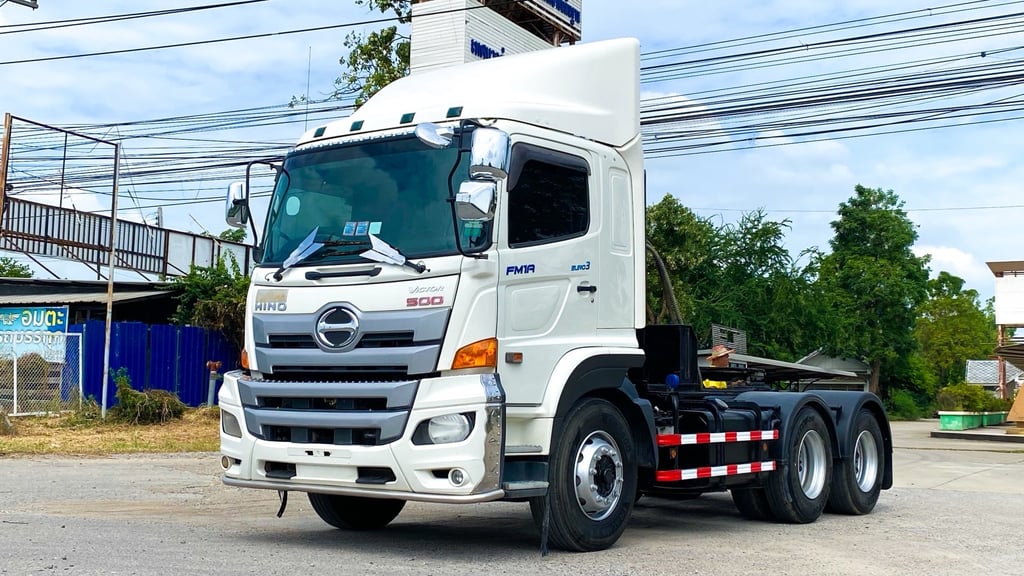 หัวลาก HINO VICTOR FM1A 344 แรงม้า ปี2563 มีระบบดัมพ์ หัวลาก HINO VICTOR FM1A 344 แรงม้า ปี2563 มีระบบดัมพ์