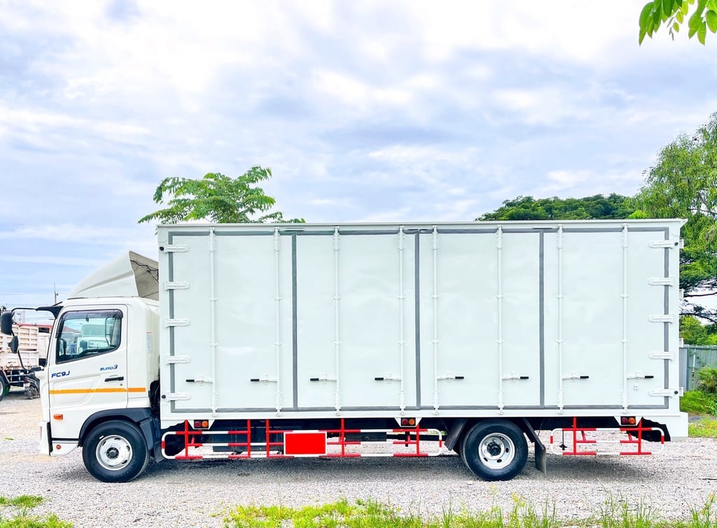 6 ล้อตู้10บาน HINO FC9J 210 แรงม้า ปี 2566