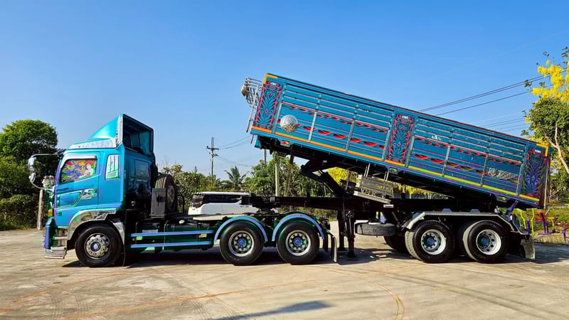 HINO FM 380แรงม้า รถบรรทุก 10ล้อ ดั้มพ์ ปี2019