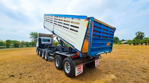 หัวลากUD TRUCK 370แรงปี61 พร้อมหางเซมิดัมพ์