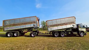 HINO FM 380แรงม้า รถบรรทุก 10ล้อ พ่วงแม่ลูก ปี2012