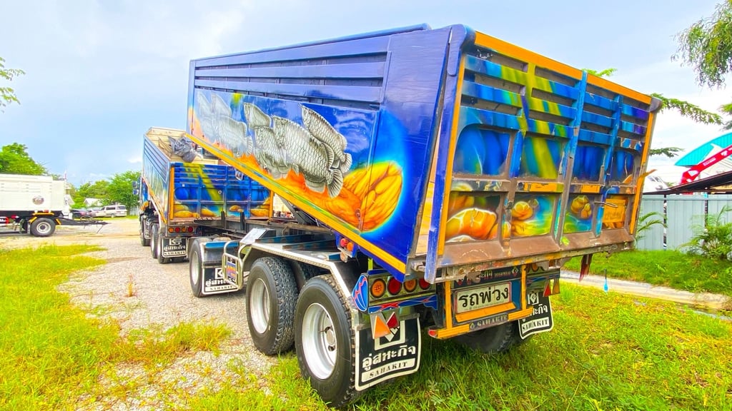 รถพ่วง ISUZU FVZ 300 แรงม้า ปี 2561