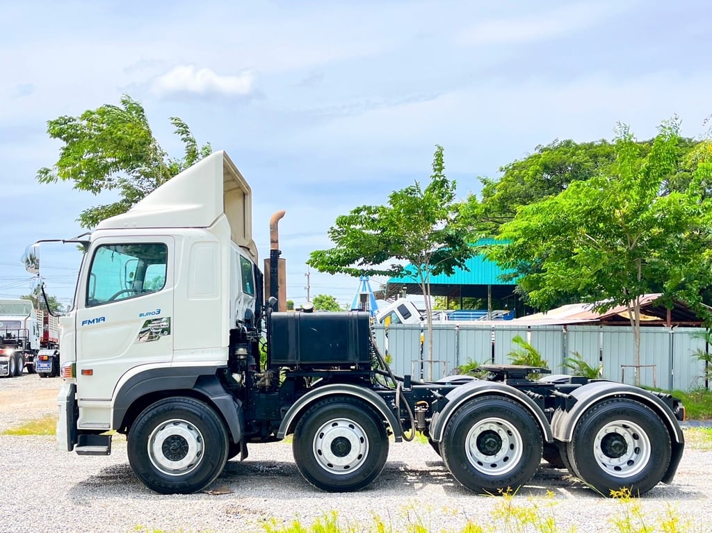 HINO FM 344แรงม้า รถบรรทุก 10ล้อ หัวลาก เฉพาะหัว ปี2017 เลขไมล์ 500,000 กม.