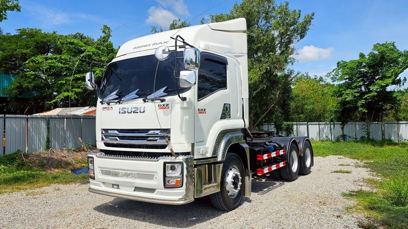 ISUZU GXZ 360แรงม้า รถบรรทุก 10ล้อ หัวลาก เฉพาะหัว ปี2022 ISUZU GXZ 360แรงม้า รถบรรทุก 10ล้อ หัวลาก เฉพาะหัว ปี2022