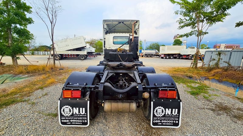 ISUZU GXZ 360แรงม้า รถบรรทุก 12ล้อ หัวลาก เฉพาะหัว ปี2014